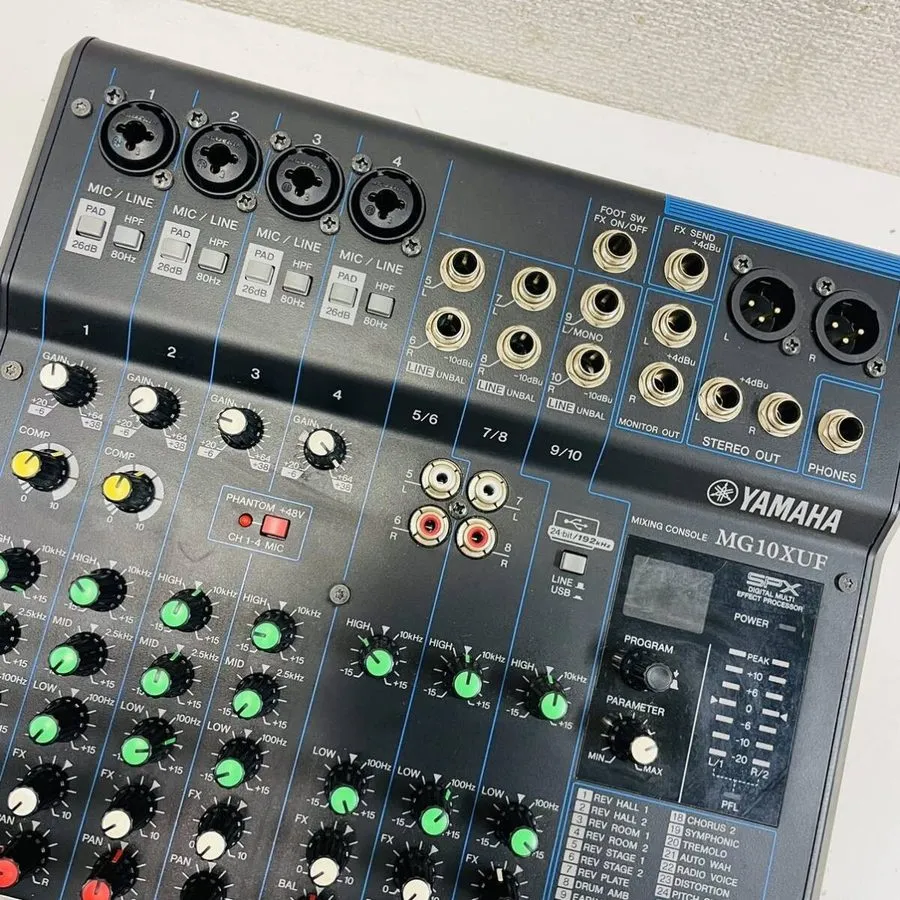 Микшерный пульт YAMAHA Mixing Console MG10XUF Audio interface analog mixer