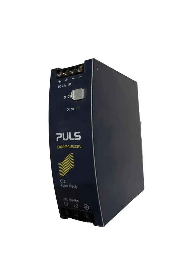 Блок питания PULS DIMENSION CT5.241 3-Phase DIN Rail Power Supply 24VDC 5A 120W — фото лота 1