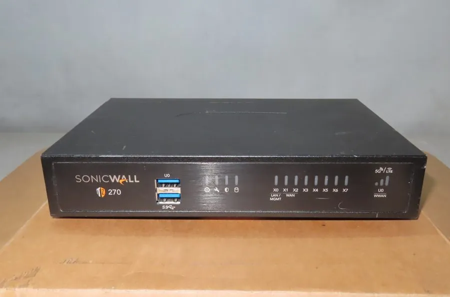 Межсетевой экран SonicWall TZ270 1U Hardware Firewall VPN Network Security Appli
