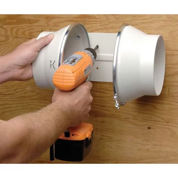 Вентилятор SOLER & PALAU TD-150 Plastic 8"D,5"H,5"W Inline Duct Fan 3CGA6 — фото лота 1