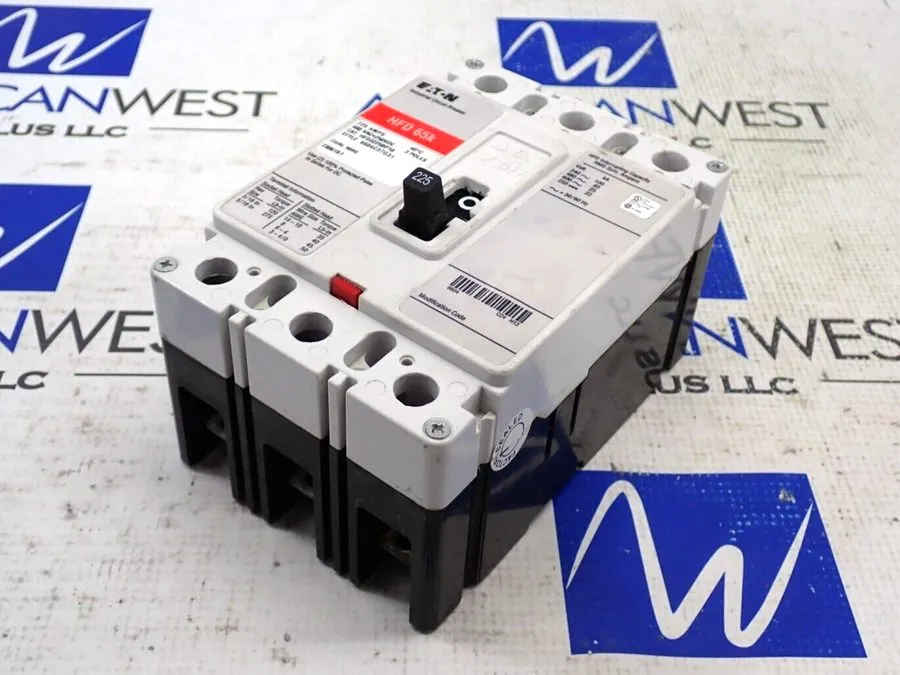 Автоматический выключатель EATON HFD3225 225A 3-POLE CIRCUIT BREAKER, 65KA@480V 