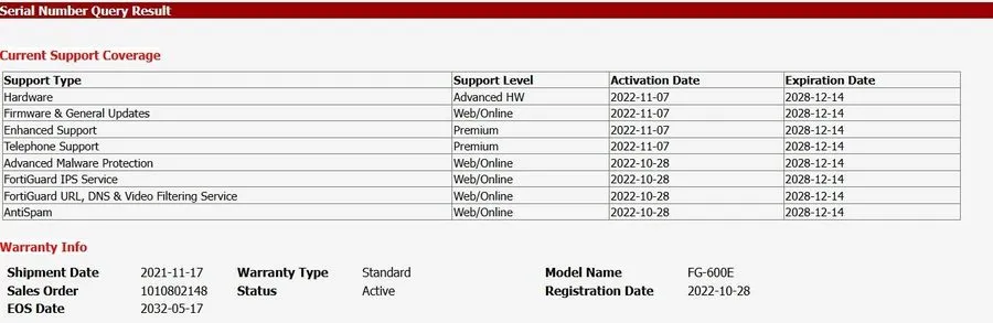 Межсетевой экран Fortinet Fortigate 600E Next Generation Firewall — фото лота 1