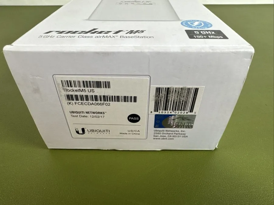 Точка доступа Wi-Fi Ubiquiti ROCKETM5 BaseStation 5GHz Access Point Radio Outdoo