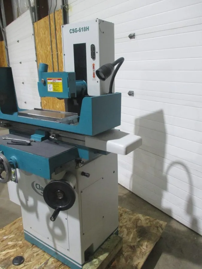 Патрон 2014 Clausing CSG-618H Manual Surface Grinder w/ 6"x18" Permanent Magneti — фото лота 1