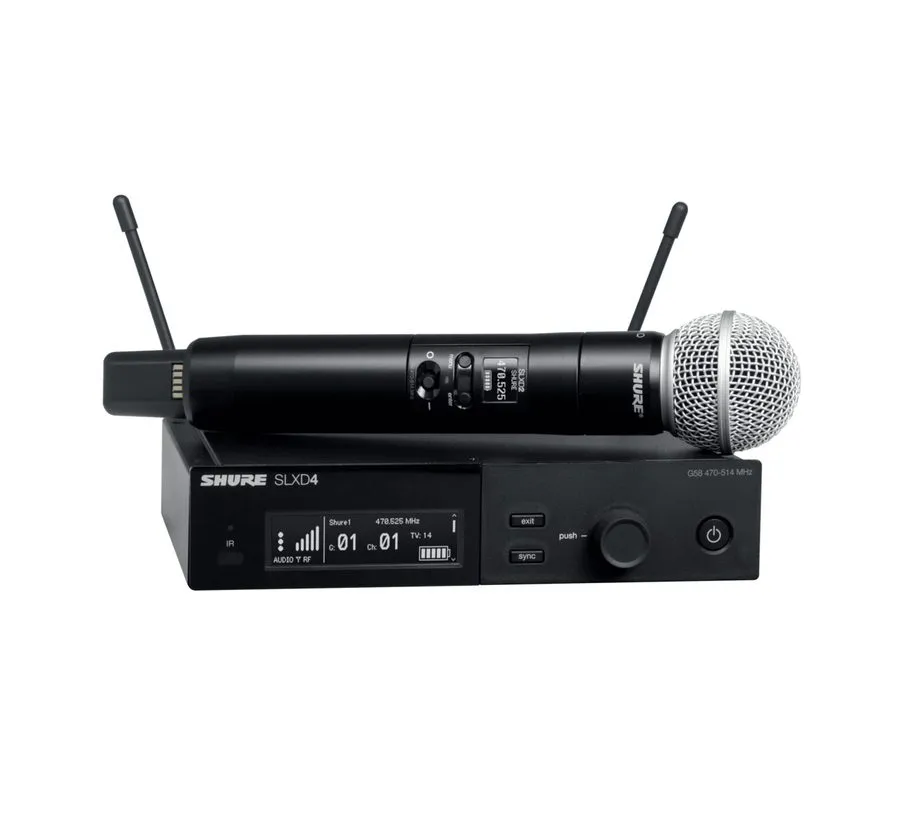 Радиосистема Shure SLXD24/SM58 G58 Wireless System w/ SM58 Handheld Microphone G — фото лота 1