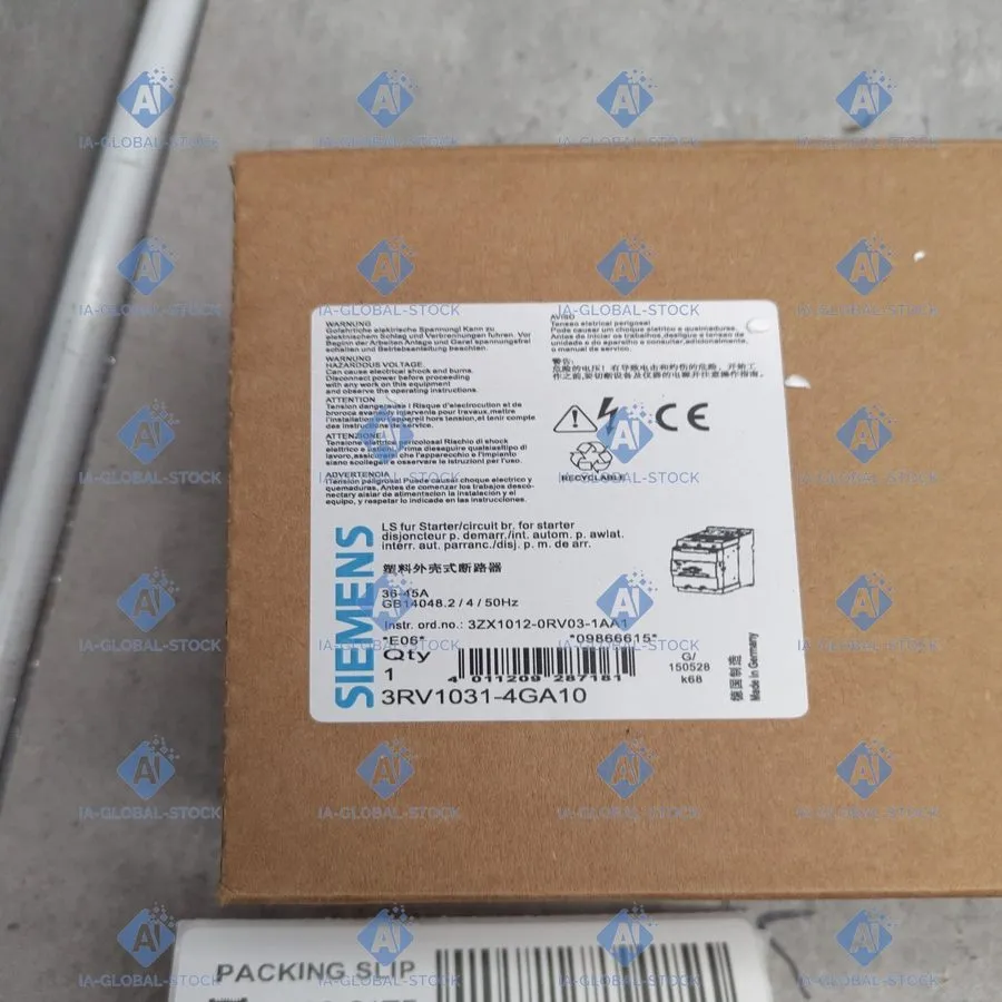 Автоматический выключатель Siemens Motor protection circuit breaker 3RV1031-4GA1