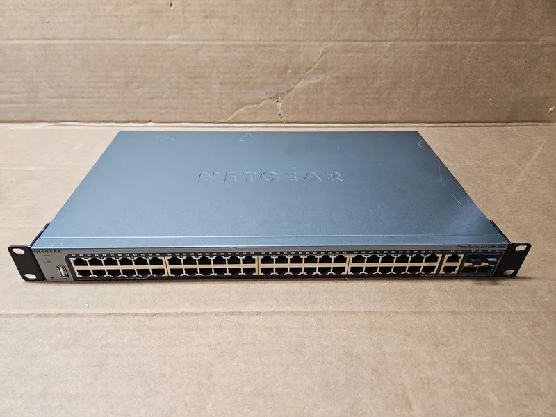 Коммутатор NetGear M4100-50G ProSafe 50 Port Managed Switch Gigabit L2+ Rackmoun