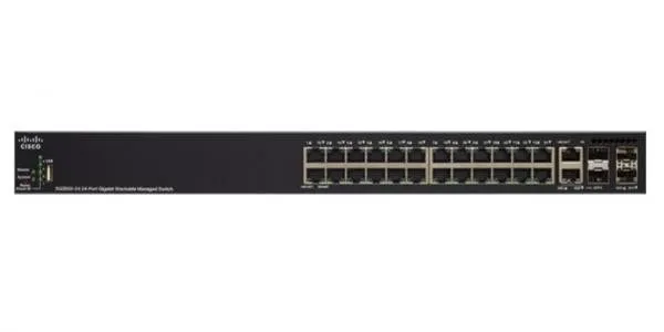 Коммутатор Cisco SG350X-24P-K9-EU Switch