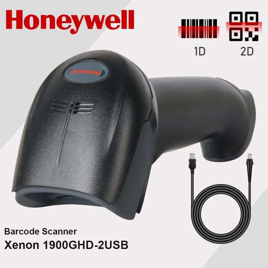 Сканер штрих-кода Honeywell 1900GHD-2USB Xenon 2D Area Imager Handheld USB Barco