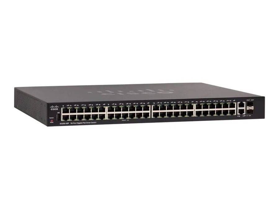 Коммутатор Cisco SG250-50P-K9 Switch