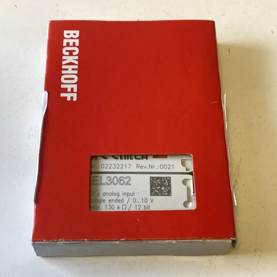 Модуль ввода-вывода Beckhoff EL3062 Analog Input EtherCAT Terminal — фото лота 1