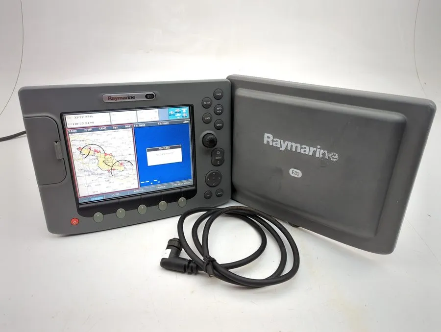 Картплоттер Raymarine E80 E02011 MFD Chartplotter Fishfinder Radar Sonar Classic