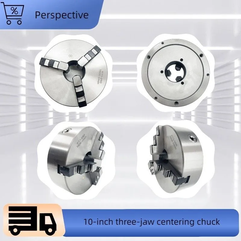 Режущий инструмент K11-250 three jaw chuck/250MM manual lathe chuck/3 jaw self c — фото лота 2