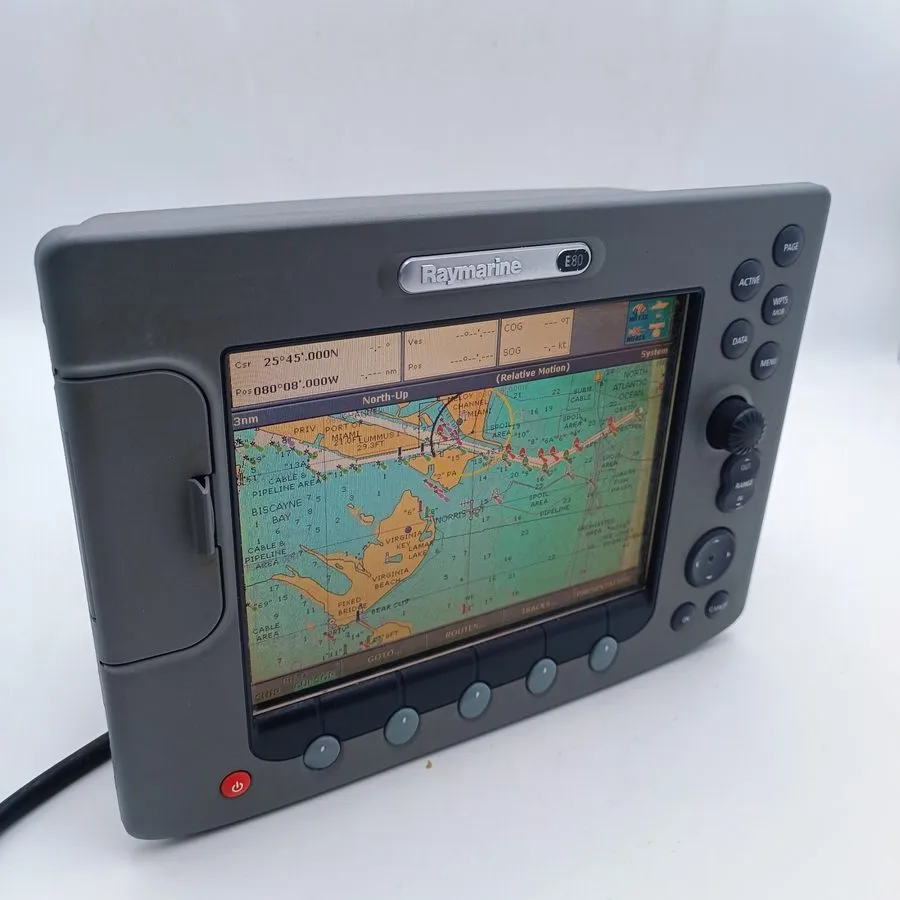 Картплоттер Raymarine E80 E02011 MFD Chartplotter Fishfinder Radar Sonar Classic