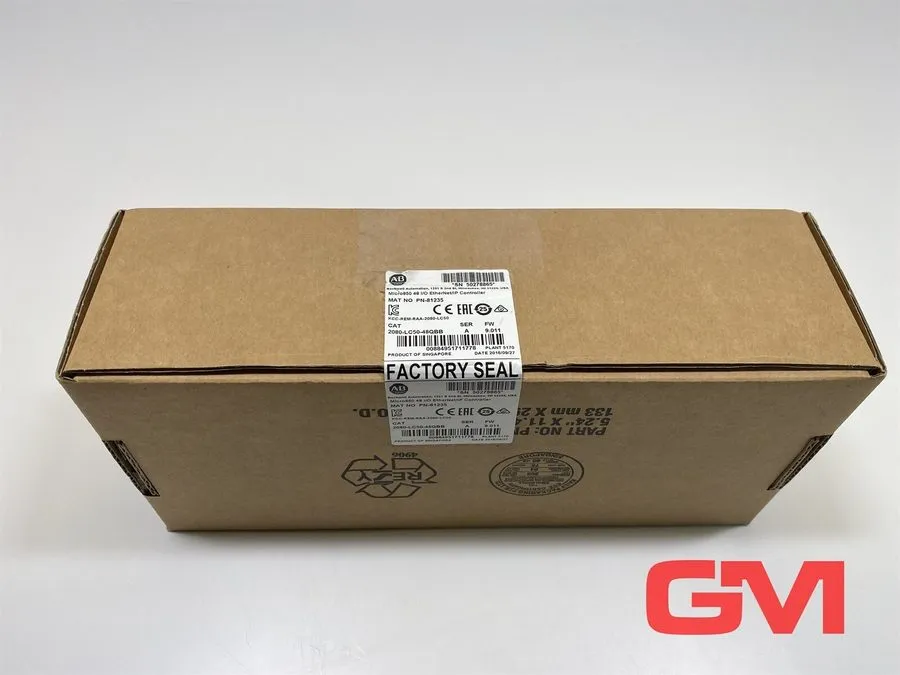 ПЛК Allen Bradley PLC CPU 2080-LC50-48QBB 48 I/O NET/IP Controller SER A FW 9.01