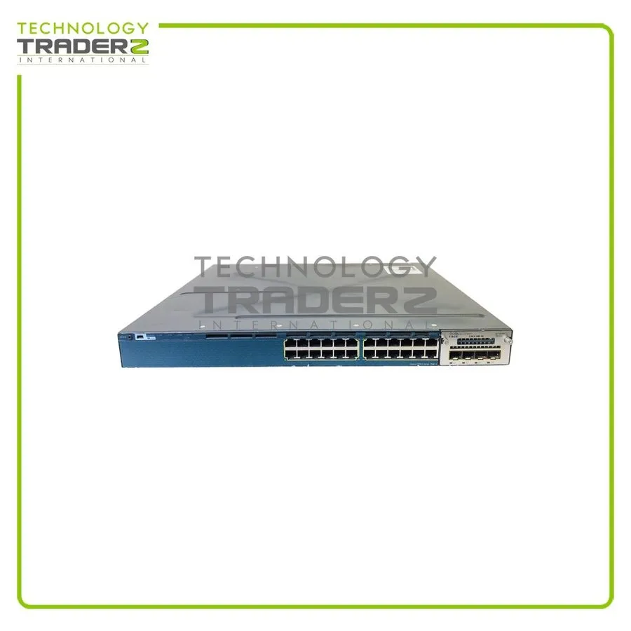 Коммутатор WS-C3560X-24P-L V02 Cisco 3560X 24 Port 1GigE PoE+ Switch W/ 1x C3KX-