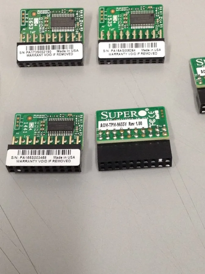 Модуль 6x SuperMicro AOM-TPM-9655V Trusted Platform Module