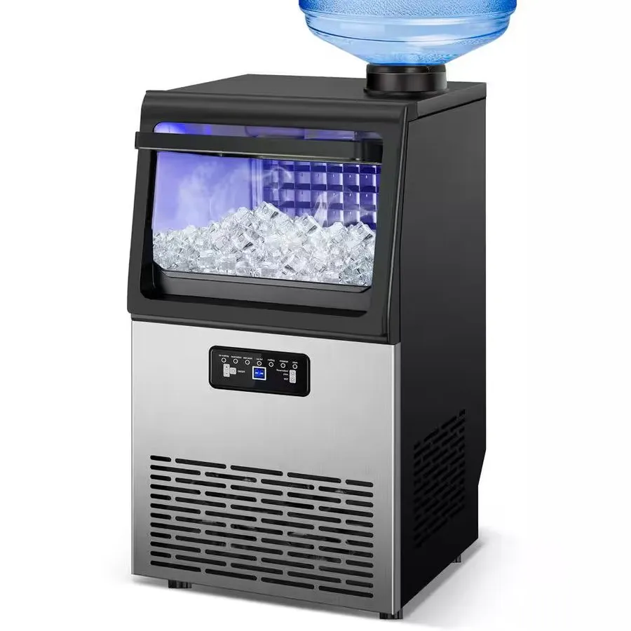Льдогенератор 13.5In. 90 Lbs. 24H Half Size Cube Built-In/Freestanding Commercia