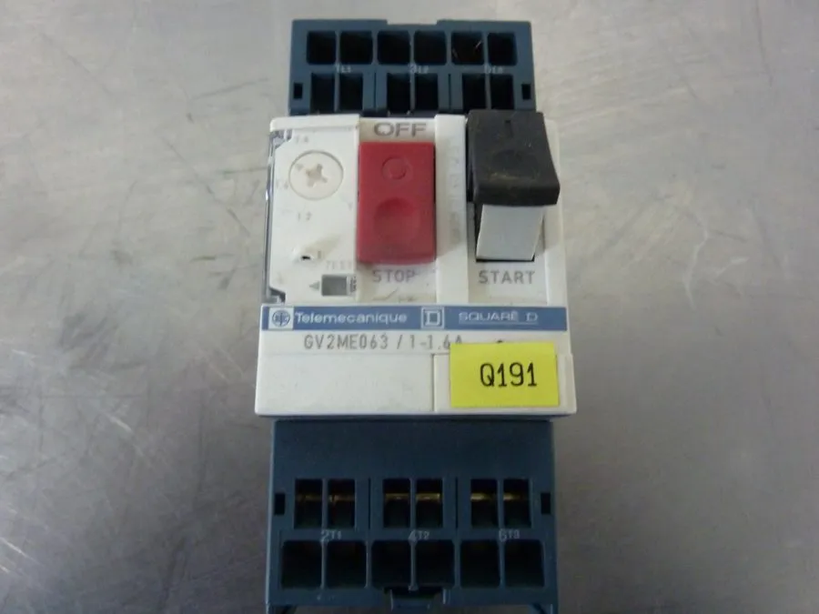 Автоматический выключатель Telemecanique 1-1.6A GV2ME063 Motor Starter Circuit B