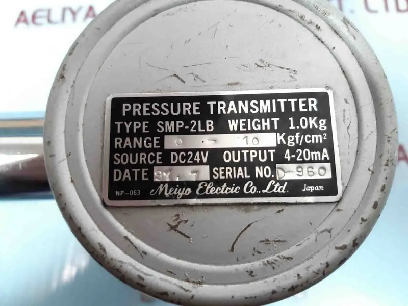 Датчик давления MEIYO ELECTRIC SMP-2LB Pressure Transmitter 0-30MPa 4-20mA 24VDC