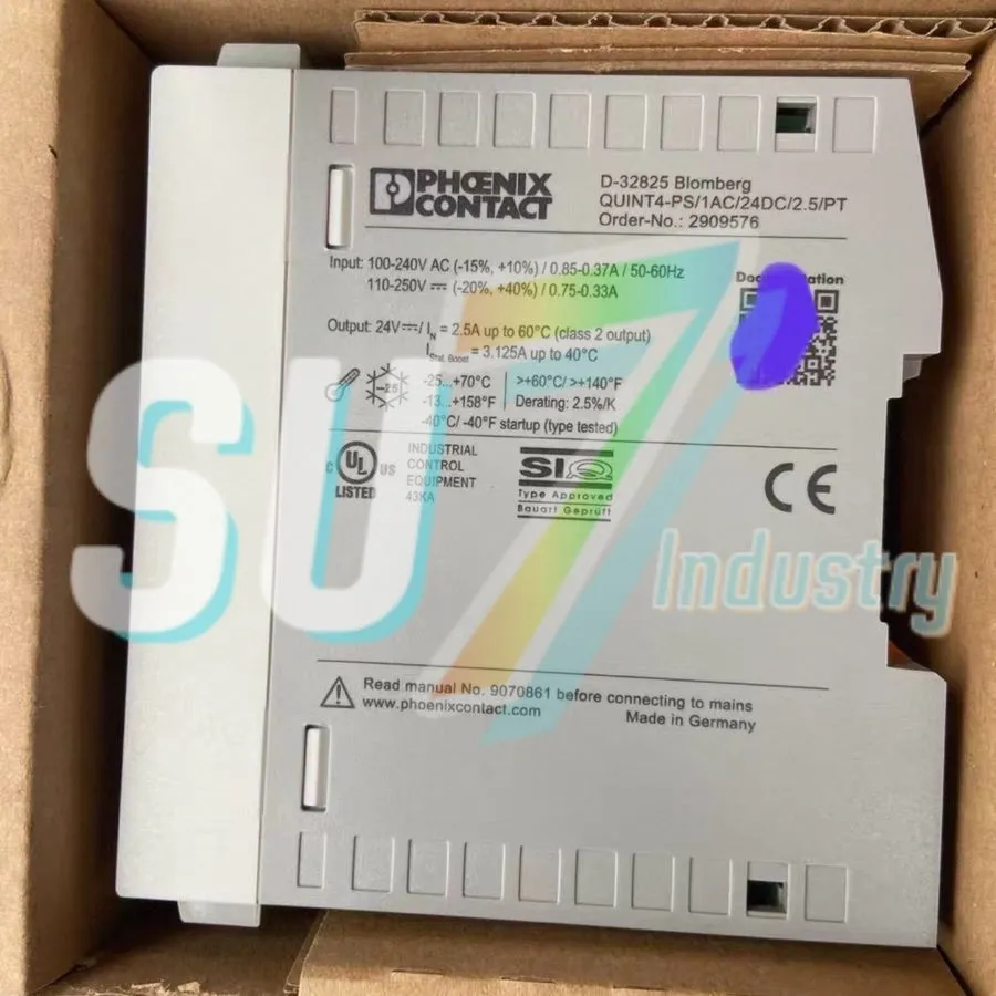 Блок питания Phoenix 2909576 QUINT4-PS/1AC/24DC/2.5/PT Switching Power Supply