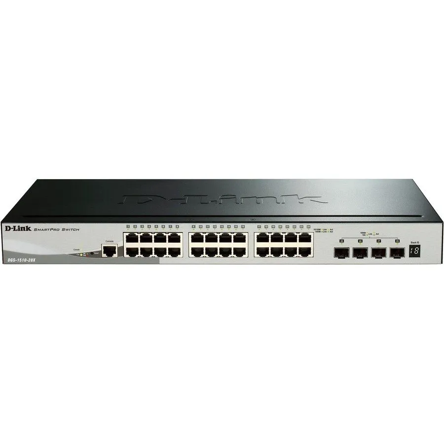 Коммутатор D-Link DGS-1510-28XMP Ethernet Switch