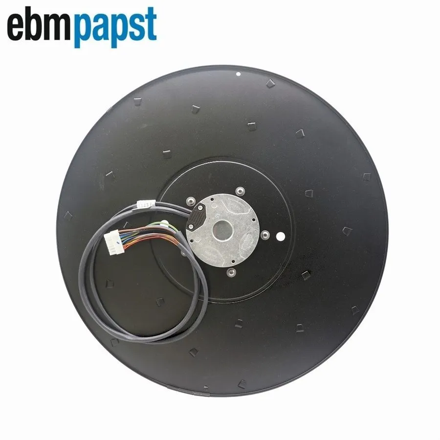 Вентилятор R3G470-AB05-24 Centrifugal fan 200-240VAC 1440RPM φ470MM FFU / AHU fa — фото лота 2