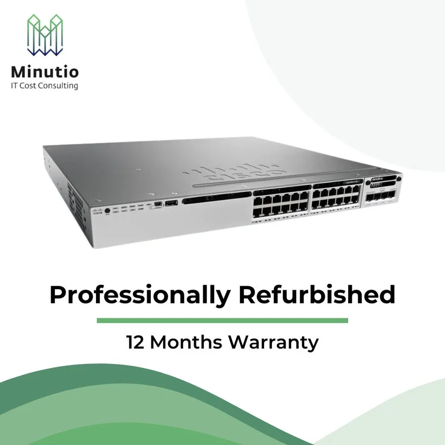 Коммутатор Cisco WS-C3850-24P-E