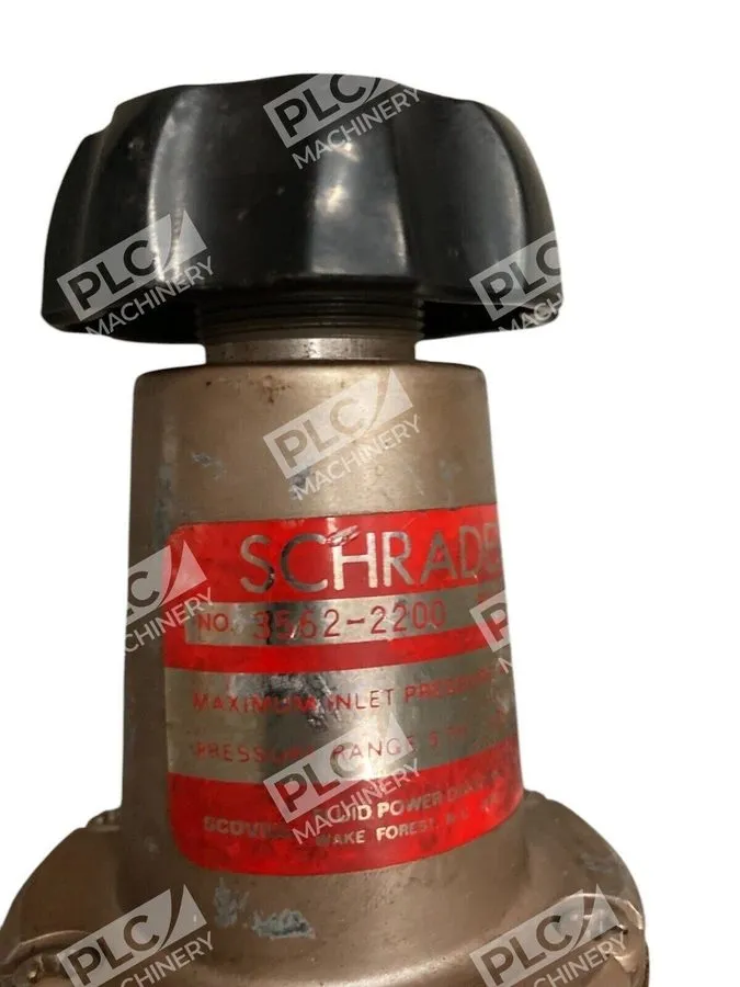 Трубопроводная арматура Parker Schrader Bellows 03563200B Pressure Regulator 5-1