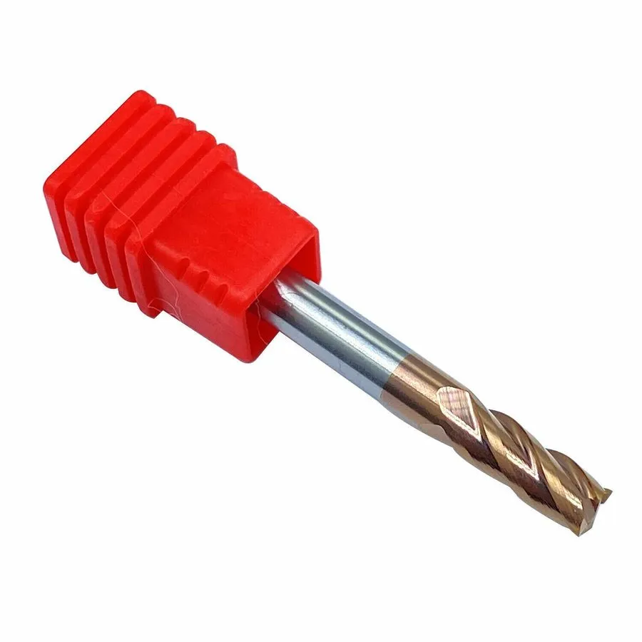 Режущий инструмент HRC55 5mm 50mm length 4Fulte Carbide End Mill Cutter Tungsten — фото лота 1