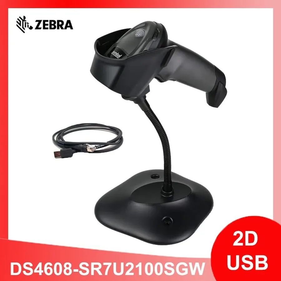 Сканер штрих-кода Zebra DS4608-SR7U2100SGW 1D 2D Handheld Images USB Barcode Sca