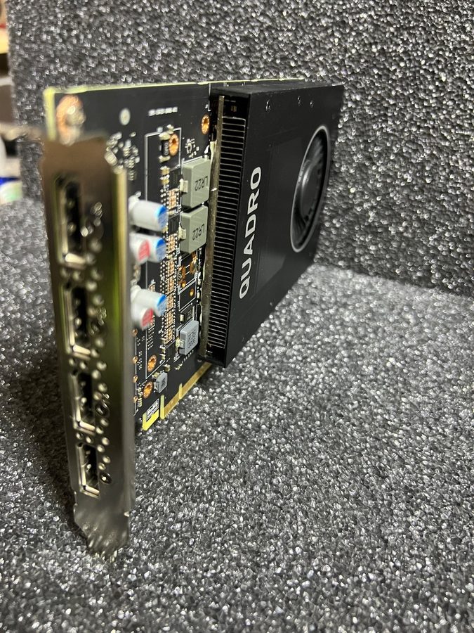 GPU-ускоритель Nvidia Quadro P2200 PG420 5GB GDDR5X PCIe Graphics Video Card 699 — фото лота 2