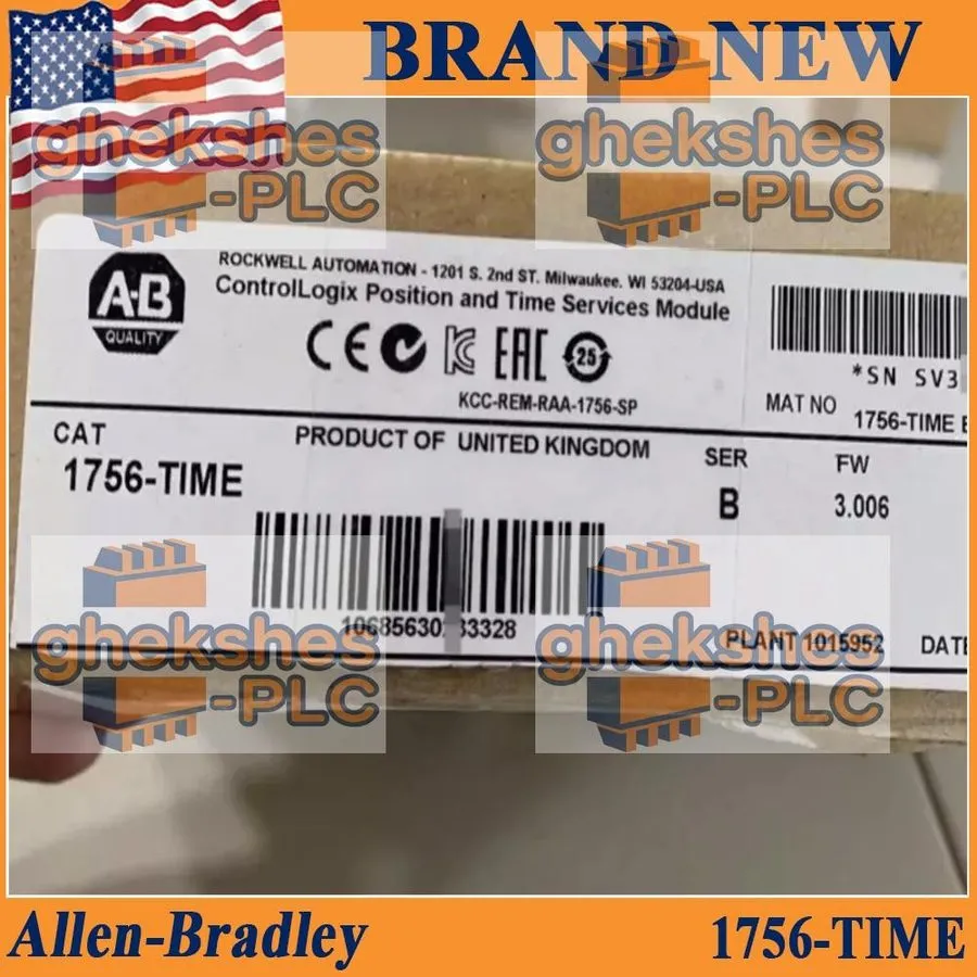 ПЛК 1756-TIME AB ControlLogix Position and Time Services