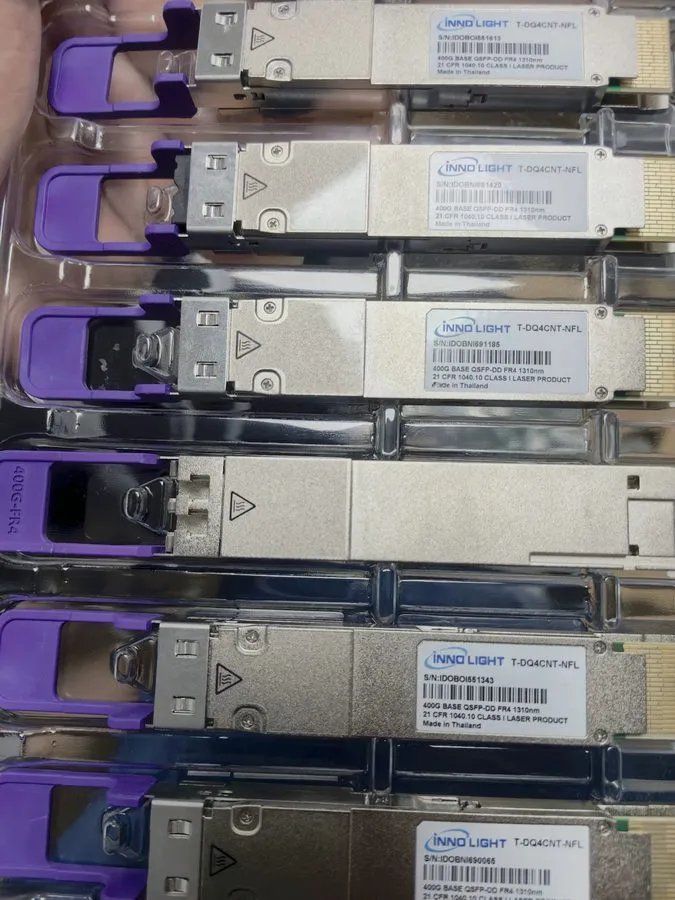 Трансивер INNOLIGHT 400GBASE QSFP-DD FR4 T-DQ4CNT-NFL 1310NM 2KM OPTICAL TRANSCE