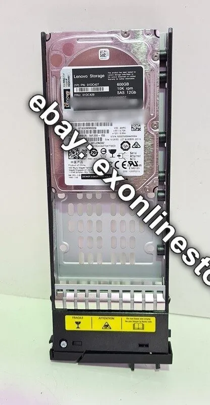 Жёсткий диск Lenovo Storage 01DC427 01DC429 600GB 10K 2.5" SAS Hard Drive HDD