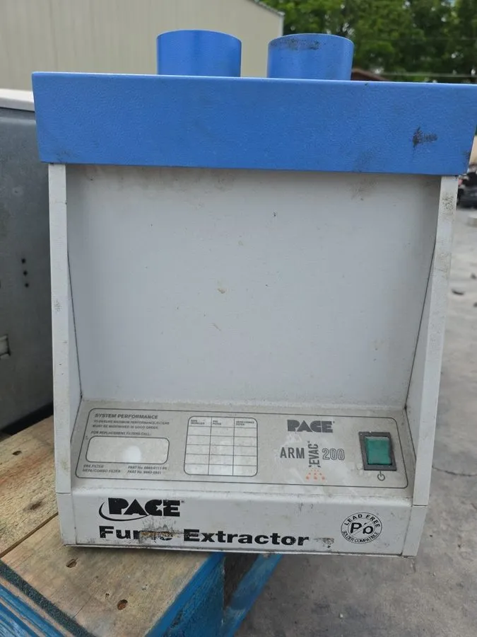 Дымоуловитель Pace ARM EVAC 200 Heavy Duty Fume Extractor 8889-0205 — фото лота 1