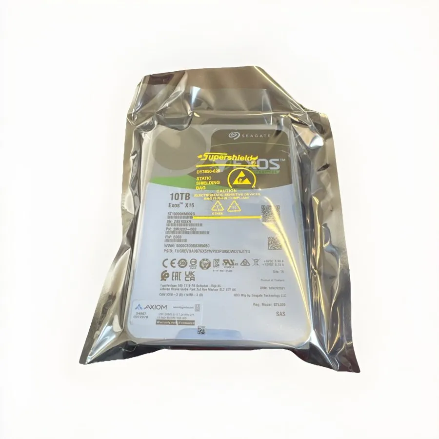 Жёсткий диск Seagate Exos X16 ST10000NM002G 10TB SAS 12Gb/s 7200RPM 3.5" Enterpr