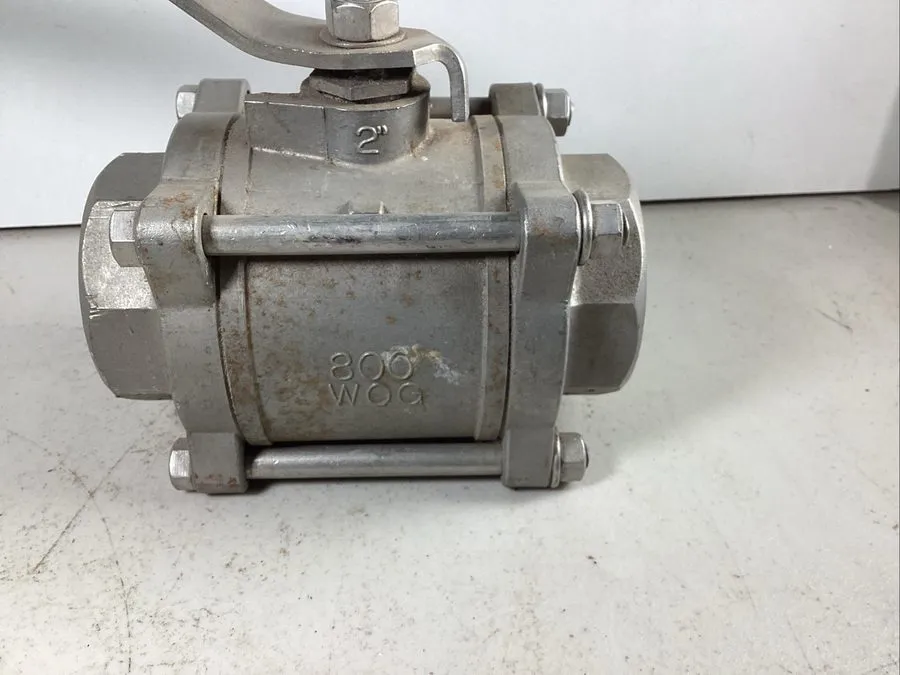 Клапан Burkert 1 1/2 stainless 3 way ball valve CF8M 800WOG