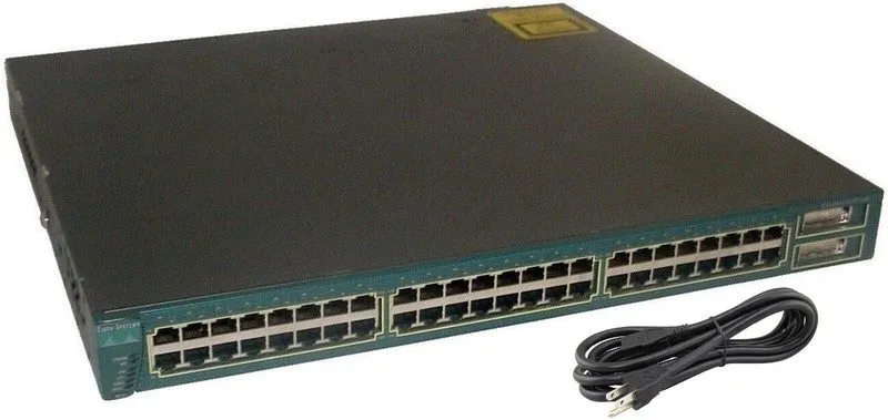 Коммутатор Cisco WS-C3550-48-SMI 48-Port Ethernet Network Switch Catalyst 3550