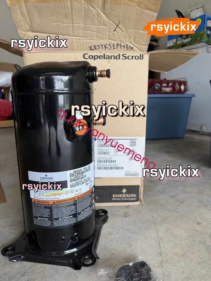 Компрессор Copeland ZR57K3E-PFV-830 5 Ton 1PH 208-230V 60Hz Compressor R -410A