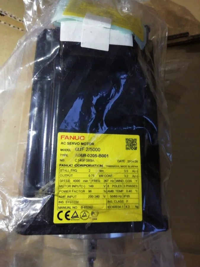 Серводвигатель FANUC A06B-0205-B001 Servo Motor