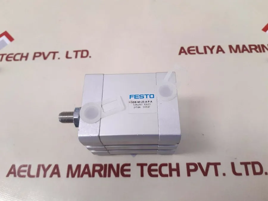 Пневмоцилиндр Festo ADN-40-25-A-P-A Compact Cylinder, ø40mm Bore, 25mm Stroke, 1