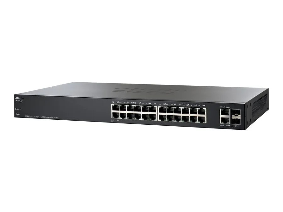 Коммутатор Cisco SF220-24-K9-CN Switch