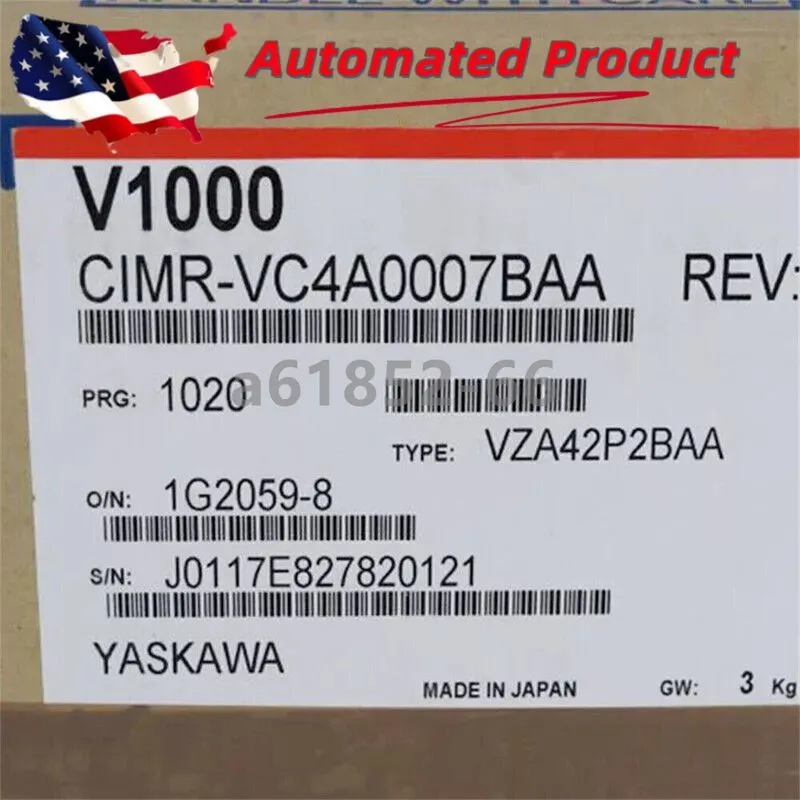 Частотный преобразователь Yaskawa CIMR-VC4A0007BAA V1000 Inverter