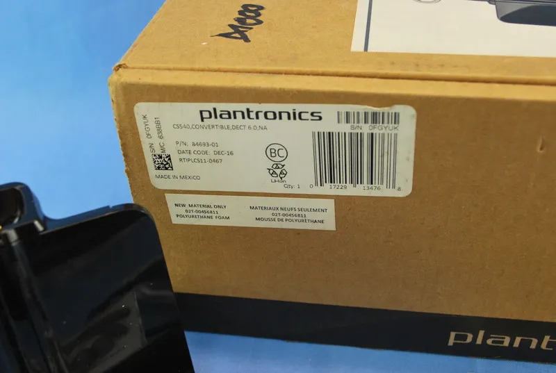 VoIP-шлюз Plantronics CS540 Wireless Headset System Black Complete 84693-01