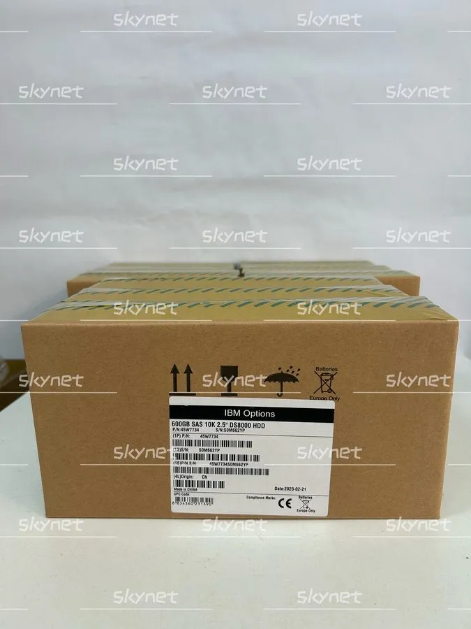 Жёсткий диск IBM 600GB 45W7734 45W7732 98Y3369 2.5" 10K SAS SED DS8000 Hard Driv
