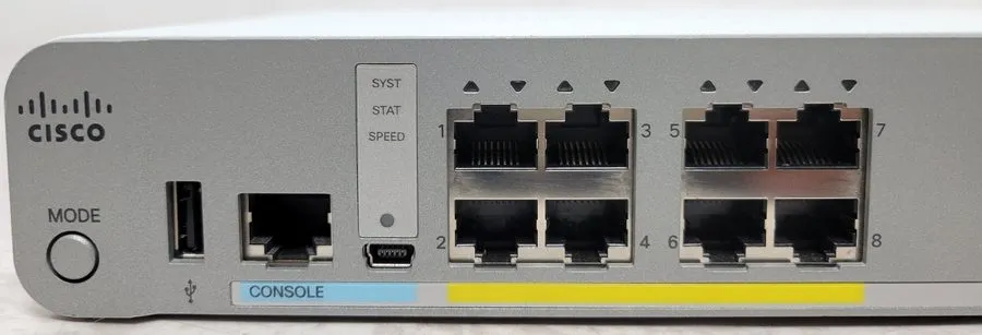 Коммутатор Cisco Catalyst 3560-CX WS-C3560CX-8TC-S Fanless 8-Port Switch IOS15