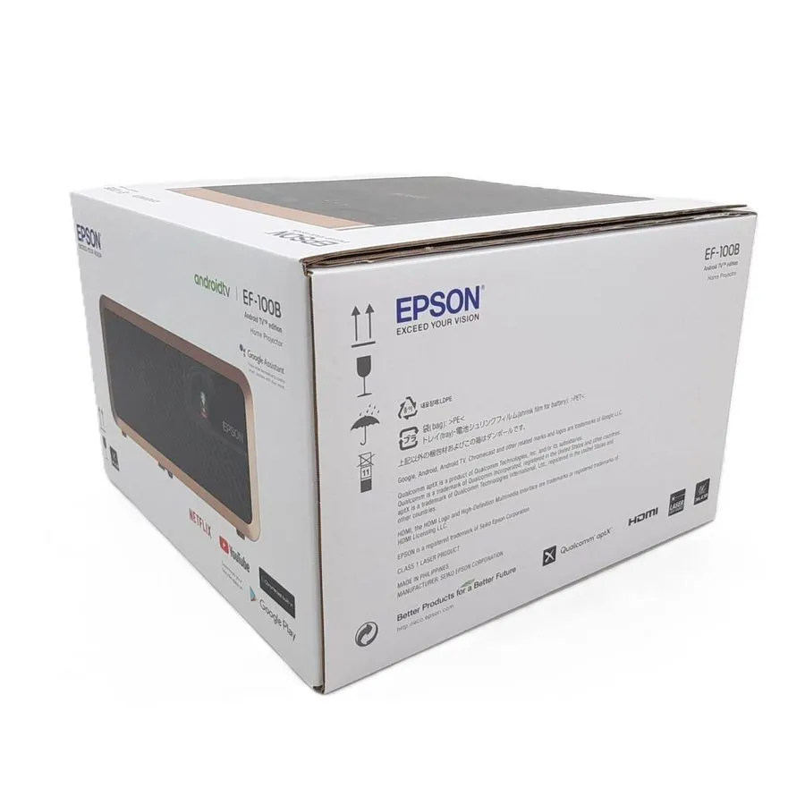 Проектор EPSON SMART STREAMING MINI LASER PROJECTOR H914A (EF-100B)