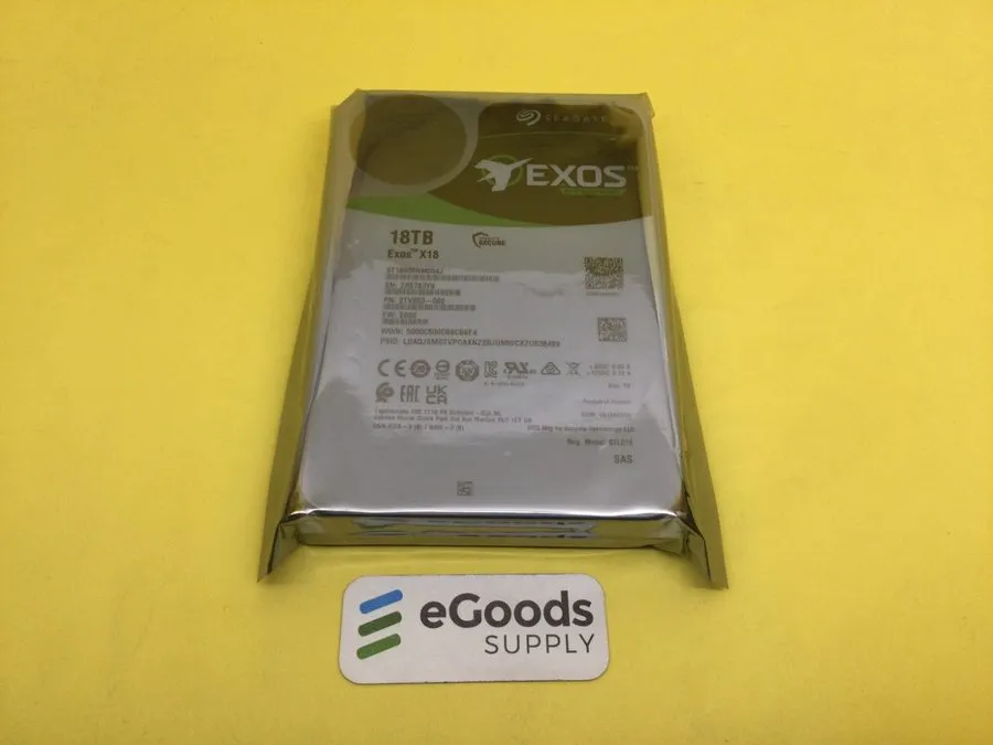 Жёсткий диск ST18000NM004J Seagate Exos X18 3.5" 18TB SAS 12Gb 7.2K Enterprise H