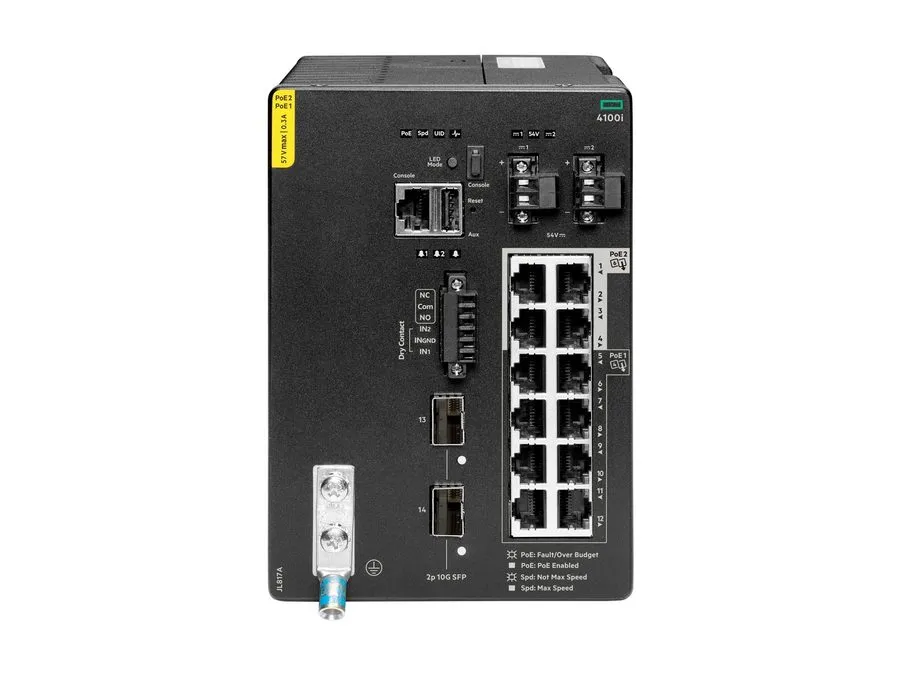 Коммутатор Aruba 4100I-12G-POE Switch